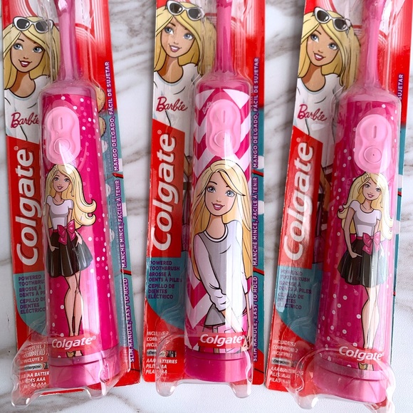 Colgate x Barbie Battery Power Toothbrush x3 - Picture 4 of 8
